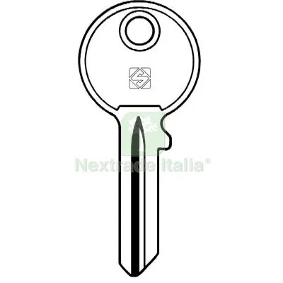 5PZ Chiave Piatta Globe GL4R Silca Ottone Nichelato Mat Ottone — Serrature e cilindri — rif. FERX.VIR8597981 5PZ Chiave Piatta Globe GL4R Silca Ottone Nichelato Mat Ottone — Serrature e cilindri — rif. FERX.VIR8597981