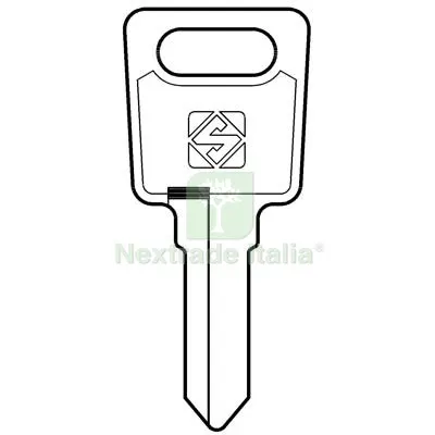 10PZ Chiave Piatta LAS LS14R Silca Acciaio Nichelato Mat Acciaio — Serrature e cilindri — rif. FERX.VIR8598008 10PZ Chiave Piatta LAS LS14R Silca Acciaio Nichelato Mat Acciaio — Serrature e cilindri — rif. FERX.VIR8598008