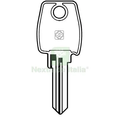 5PZ Chiave Piatta LEF LF16 Silca Acciaio Nichelato Mat Acciaio — Serrature e cilindri — rif. FERX.VIR8598018 5PZ Chiave Piatta LEF LF16 Silca Acciaio Nichelato Mat Acciaio — Serrature e cilindri — rif. FERX.VIR8598018