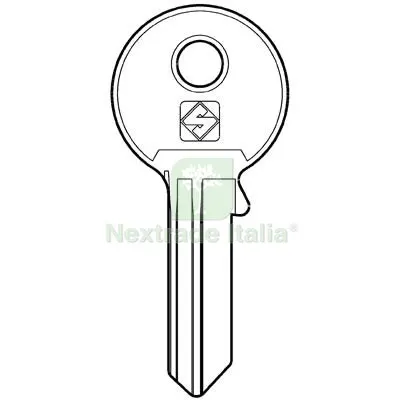 10PZ Chiave Piatta Cortellezzi PC18R Silca Ottone Nichelato Mat Ottone — Serrature e cilindri — rif. FERX.VIR8598041 10PZ Chiave Piatta Cortellezzi PC18R Silca Ottone Nichelato Mat Ottone — Serrature e cilindri — rif. FERX.VIR8598041