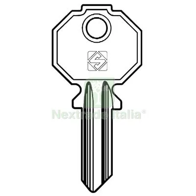 10PZ Chiave Piatta Prefer PF12 Silca Ottone Nichelato Mat Ottone — Serrature e cilindri — rif. FERX.VIR8598043 10PZ Chiave Piatta Prefer PF12 Silca Ottone Nichelato Mat Ottone — Serrature e cilindri — rif. FERX.VIR8598043
