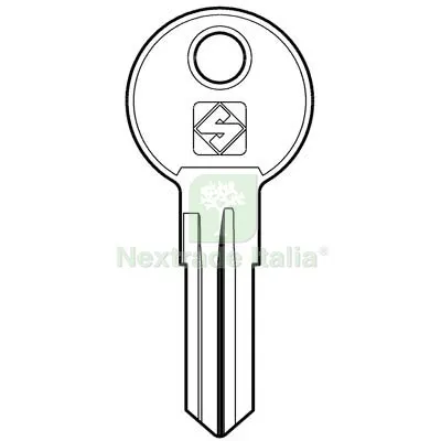 20PZ Chiave Piatta Renz REN1R Silca Acciaio Nichelato Mat Acciaio — Serrature e cilindri — rif. FERX.VIR8598060 20PZ Chiave Piatta Renz REN1R Silca Acciaio Nichelato Mat Acciaio — Serrature e cilindri — rif. FERX.VIR8598060