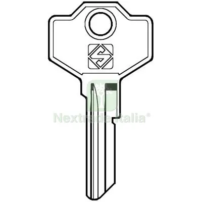 10PZ Chiave Piatta Simeca SM1R Silca Ottone Nichelato Mat Ottone — Serrature e cilindri — rif. FERX.VIR8598062 10PZ Chiave Piatta Simeca SM1R Silca Ottone Nichelato Mat Ottone — Serrature e cilindri — rif. FERX.VIR8598062