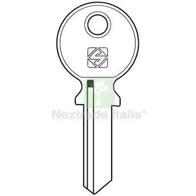 10PZ Chiave Piatta Tricircle TL6 Silca Acciaio Nichelato Mat Acciaio — Serrature e cilindri — rif. FERX.VIR8598075 10PZ Chiave Piatta Tricircle TL6 Silca Acciaio Nichelato Mat Acciaio — Serrature e cilindri — rif. FERX.VIR8598075