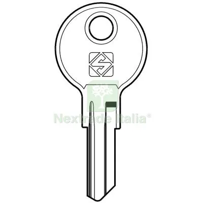 10PZ Chiave Piatta Viro VI14 Silca Ottone Nichelato Mat Ottone — Serrature e cilindri — rif. FERX.VIR8598080 10PZ Chiave Piatta Viro VI14 Silca Ottone Nichelato Mat Ottone — Serrature e cilindri — rif. FERX.VIR8598080