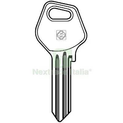 20PZ Chiave Piatta Villatore VL5RE Silca Acciaio Nichelato Mat Acciaio — Serrature e cilindri — rif. FERX.VIR8598086