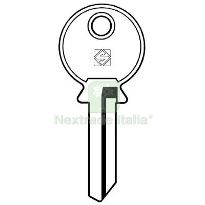 10PZ Chiave Piatta Yeti YT13R Silca Acciaio Nichelato Mat Acciaio — Serrature e cilindri — rif. FERX.VIR8598092 10PZ Chiave Piatta Yeti YT13R Silca Acciaio Nichelato Mat Acciaio — Serrature e cilindri — rif. FERX.VIR8598092