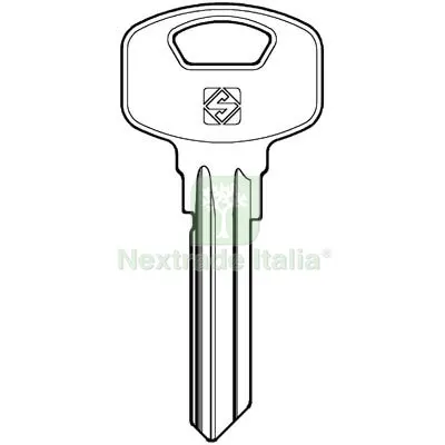 25PZ Chiave Piatta Yale YA91 Silca Ottone Nichelato Mat Ottone — Serrature e cilindri — rif. FERX.VIR8598104