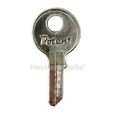 10PZ Chiave Piatta Potent K2715/20 Originale Ottone Nichelato Mat Ottone — Serrature e cilindri — rif. FERX.VIR8598106 10PZ Chiave Piatta Potent K2715/20 Originale Ottone Nichelato Mat Ottone — Serrature e cilindri — rif. FERX.VIR8598106