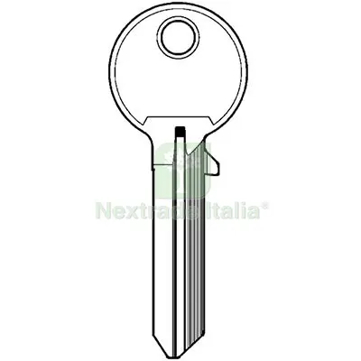 10PZ Chiave Piatta Cisa 01210 Originale Ottone Nichelato CS501 Mat Ottone — Serrature e cilindri — rif. FERX.VIR8598120