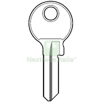25PZ Chiave Piatta Viro O13DX Originale Ottone Nichelato Mat Ottone — Serrature e cilindri — rif. FERX.VIR8598141 25PZ Chiave Piatta Viro O13DX Originale Ottone Nichelato Mat Ottone — Serrature e cilindri — rif. FERX.VIR8598141