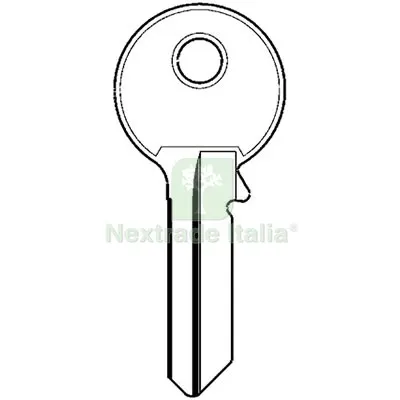 25PZ Chiave Piatta Viro O15DX Originale Ottone Nichelato Mat Ottone — Serrature e cilindri — rif. FERX.VIR8598142 25PZ Chiave Piatta Viro O15DX Originale Ottone Nichelato Mat Ottone — Serrature e cilindri — rif. FERX.VIR8598142