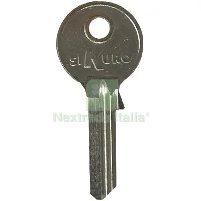 10PZ CHIAVE PIATTA ILSA BK009 ORIGINALE OTTONE NICHELATO Mat Ottone — Serrature e cilindri — rif. FERX.VIR8598152