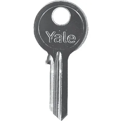 10PZ Chiave Piatta Yale YPK750560 Originale Ottone Nichelato — Serrature e cilindri — rif. FERX.VIR8598158