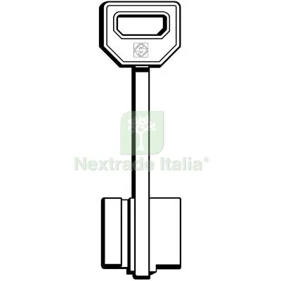 5PZ Chiave Doppia Mappa Fiam 5FI9 Silca Ottone Nichelato Mat Ottone — Chiavi grezze e duplicati — rif. FERX.VIR8598212 5PZ Chiave Doppia Mappa Fiam 5FI9 Silca Ottone Nichelato Mat Ottone — Chiavi grezze e duplicati — rif. FERX.VIR8598212