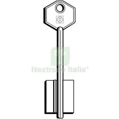5PZ Chiave Doppia Mappa Potent 5PT1 Silca Ottone Nichelato Mat Ottone — Chiavi grezze e duplicati — rif. FERX.VIR8598230 5PZ Chiave Doppia Mappa Potent 5PT1 Silca Ottone Nichelato Mat Ottone — Chiavi grezze e duplicati — rif. FERX.VIR8598230