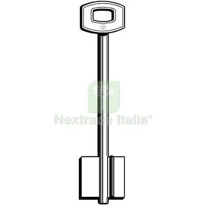 5PZ CHIAVE DOPPIA MAPPA SECUREMME EM SILCA OTTONE NICHELATO Mat Ottone — Chiavi grezze e duplicati — rif. FERX.VIR8598258