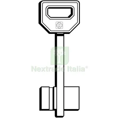 5PZ Chiave Doppia Mappa Fiam FQN Silca Ottone Nichelato Mat Ottone — Chiavi grezze e duplicati — rif. FERX.VIR8598269 5PZ Chiave Doppia Mappa Fiam FQN Silca Ottone Nichelato Mat Ottone — Chiavi grezze e duplicati — rif. FERX.VIR8598269