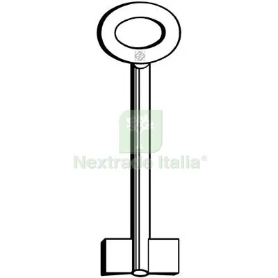 5PZ Chiave Doppia Mappa Conforti 8388C Silca Ottone Nichelato Mat Ottone — Chiavi grezze e duplicati — rif. FERX.VIR8598290 5PZ Chiave Doppia Mappa Conforti 8388C Silca Ottone Nichelato Mat Ottone — Chiavi grezze e duplicati — rif. FERX.VIR8598290