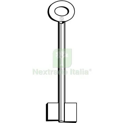 Chiave Doppia Mappa Stuv Tann 8310TA Silca Acciaio Nichelato Mat Acciaio — Chiavi grezze e duplicati — rif. FERX.VIR8598291 Chiave Doppia Mappa Stuv Tann 8310TA Silca Acciaio Nichelato Mat Acciaio — Chiavi grezze e duplicati — rif. FERX.VIR8598291