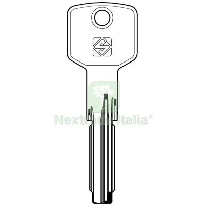 5PZ Chiave Punzonata Cisa CS140 Silca Ottone Nichelato Mat Ottone — Serrature e cilindri — rif. FERX.VIR8598305 5PZ Chiave Punzonata Cisa CS140 Silca Ottone Nichelato Mat Ottone — Serrature e cilindri — rif. FERX.VIR8598305