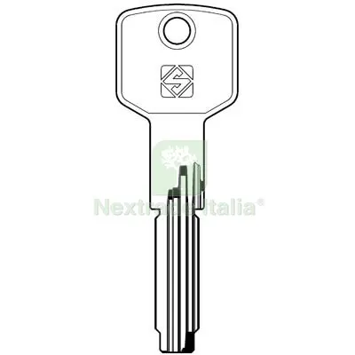 5PZ Chiave Punzonata Cisa CS145 Silca Ottone Nichelato Mat Ottone — Serrature e cilindri — rif. FERX.VIR8598308 5PZ Chiave Punzonata Cisa CS145 Silca Ottone Nichelato Mat Ottone — Serrature e cilindri — rif. FERX.VIR8598308