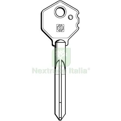 2PZ Chiave a Croce Iseo XIE4 Silca Acciaio Nichelato Mat Acciaio — Serrature e cilindri — rif. FERX.VIR8598377 2PZ Chiave a Croce Iseo XIE4 Silca Acciaio Nichelato Mat Acciaio — Serrature e cilindri — rif. FERX.VIR8598377