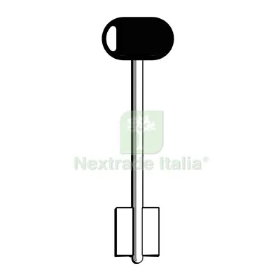5PZ Chiave Doppia Mappa Mottura 92188/4 Originale Serie 20 Ottone Nichelato Mat Ottone — Chiavi grezze e duplicati — rif. FERX.VIR8598405