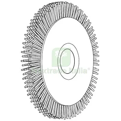 SPAZZOLA TYNEX SBAVARE DUPLICATRICE SILCA X TECH3 MM 80X10X15 — Serrature e cilindri — rif. FERX.VIR8598568