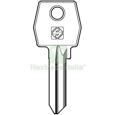 20PZ Chiave Piatta AGB AGB1R Silca Ottone Nichelato Mat Ottone — Serrature e cilindri — rif. FERX.VIR8598601 20PZ Chiave Piatta AGB AGB1R Silca Ottone Nichelato Mat Ottone — Serrature e cilindri — rif. FERX.VIR8598601