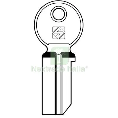 Chiave Piatta Alke ALK1 Silca Ottone Nichelato Mat Ottone — Serrature e cilindri — rif. FERX.VIR8598604 Chiave Piatta Alke ALK1 Silca Ottone Nichelato Mat Ottone — Serrature e cilindri — rif. FERX.VIR8598604