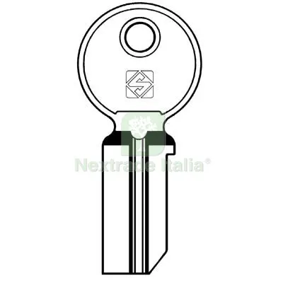 Chiave Piatta Alke ALK2 Silca Ottone Nichelato Mat Ottone — Serrature e cilindri — rif. FERX.VIR8598605 Chiave Piatta Alke ALK2 Silca Ottone Nichelato Mat Ottone — Serrature e cilindri — rif. FERX.VIR8598605