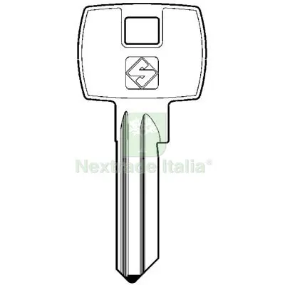 10PZ Chiave Piatta Corbin CB30 Silca Ottone Nichelato Mat Ottone — Serrature e cilindri — rif. FERX.VIR8598646 10PZ Chiave Piatta Corbin CB30 Silca Ottone Nichelato Mat Ottone — Serrature e cilindri — rif. FERX.VIR8598646