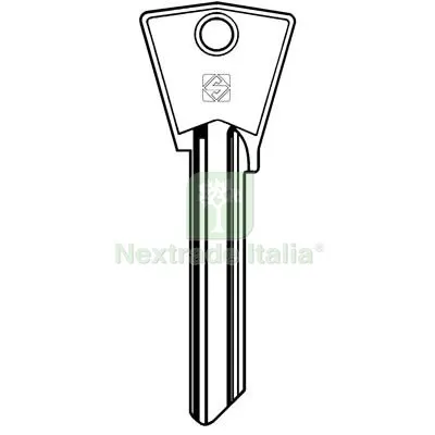 10PZ Chiave Piatta Gentili CIL6 Silca Ottone Nichelato Mat Ottone — Serrature e cilindri — rif. FERX.VIR8598661 10PZ Chiave Piatta Gentili CIL6 Silca Ottone Nichelato Mat Ottone — Serrature e cilindri — rif. FERX.VIR8598661