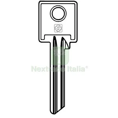 10PZ Chiave Piatta Gentili CIL3 Silca Ottone Nichelato Mat Ottone — Serrature e cilindri — rif. FERX.VIR8598663 10PZ Chiave Piatta Gentili CIL3 Silca Ottone Nichelato Mat Ottone — Serrature e cilindri — rif. FERX.VIR8598663