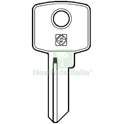 10PZ Chiave Piatta CAS CIS4R Silca Ottone Nichelato Mat Ottone — Serrature e cilindri — rif. FERX.VIR8598682 10PZ Chiave Piatta CAS CIS4R Silca Ottone Nichelato Mat Ottone — Serrature e cilindri — rif. FERX.VIR8598682