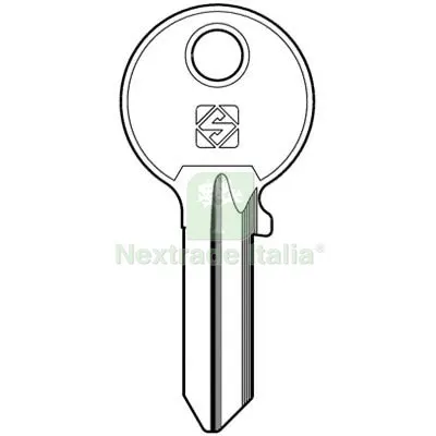 20PZ Chiave Piatta Cisa CS205 Silca Ottone Nichelato Mat Ottone — Serrature e cilindri — rif. FERX.VIR8598702 20PZ Chiave Piatta Cisa CS205 Silca Ottone Nichelato Mat Ottone — Serrature e cilindri — rif. FERX.VIR8598702