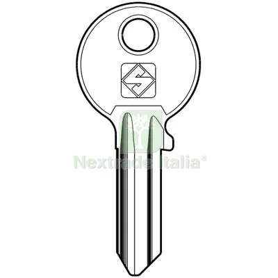 100PZ Chiave Piatta Cisa CS204 Silca Ottone Nichelato Mat Ottone — Serrature e cilindri — rif. FERX.VIR8598712 100PZ Chiave Piatta Cisa CS204 Silca Ottone Nichelato Mat Ottone — Serrature e cilindri — rif. FERX.VIR8598712