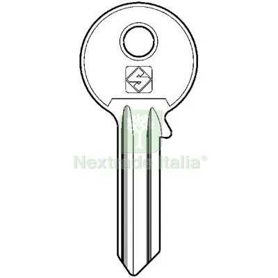 10PZ Chiave Piatta Facchinetti FF1 Silca Ottone Nichelato Mat Ottone — Serrature e cilindri — rif. FERX.VIR8598747