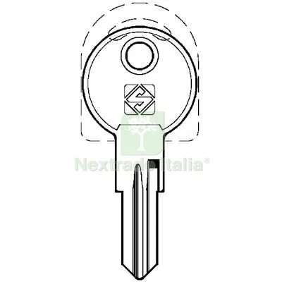 10PZ Chiave Piatta Meroni MER36 Silca Casellario Ottone Nichelato Mat Ottone — Serrature e cilindri — rif. FERX.VIR8598799 10PZ Chiave Piatta Meroni MER36 Silca Casellario Ottone Nichelato Mat Ottone — Serrature e cilindri — rif. FERX.VIR8598799