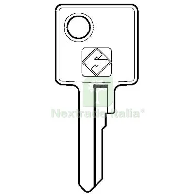 10PZ Chiave Piatta Meroni MER24 Silca Ottone Nichelato Mat Ottone — Serrature e cilindri — rif. FERX.VIR8598802 10PZ Chiave Piatta Meroni MER24 Silca Ottone Nichelato Mat Ottone — Serrature e cilindri — rif. FERX.VIR8598802