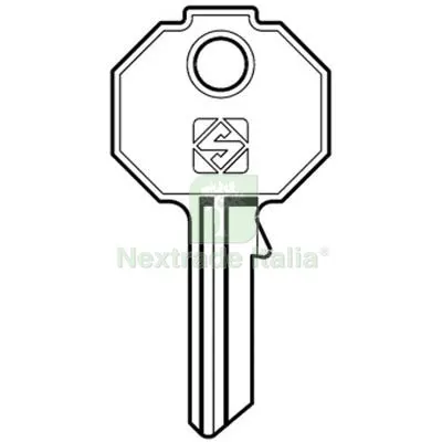 10PZ Chiave Piatta Prefer PF1 Silca Ottone Nichelato Mat Ottone — Serrature e cilindri — rif. FERX.VIR8598830 10PZ Chiave Piatta Prefer PF1 Silca Ottone Nichelato Mat Ottone — Serrature e cilindri — rif. FERX.VIR8598830
