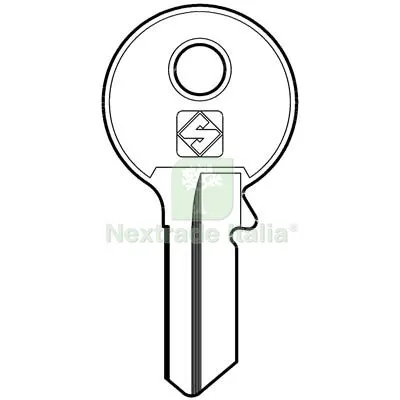 20PZ CHIAVE PIATTA VIRO VI082 SILCA OTTONE NICHELATO Mat Ottone — Serrature e cilindri — rif. FERX.VIR8598855 20PZ CHIAVE PIATTA VIRO VI082 SILCA OTTONE NICHELATO Mat Ottone — Serrature e cilindri — rif. FERX.VIR8598855