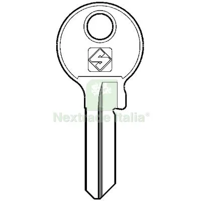 20PZ Chiave Piatta Viro VI087 Silca Ottone Nichelato Mat Ottone — Serrature e cilindri — rif. FERX.VIR8598860 20PZ Chiave Piatta Viro VI087 Silca Ottone Nichelato Mat Ottone — Serrature e cilindri — rif. FERX.VIR8598860