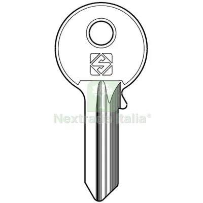20PZ Chiave Piatta Welka WE2R Silca Ottone Nichelato Mat Ottone — Serrature e cilindri — rif. FERX.VIR8598893 20PZ Chiave Piatta Welka WE2R Silca Ottone Nichelato Mat Ottone — Serrature e cilindri — rif. FERX.VIR8598893