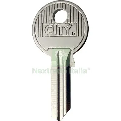20PZ Chiave Piatta Iseo 020079 City 30 Originale Ottone Nichelato Mat Ottone — Serrature e cilindri — rif. FERX.VIR8598956