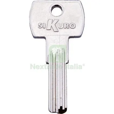 10PZ Chiave Punzonata Ilsa BK008 Originale Ottone Nichelato Mat Ottone — Serrature e cilindri — rif. FERX.VIR8599040 10PZ Chiave Punzonata Ilsa BK008 Originale Ottone Nichelato Mat Ottone — Serrature e cilindri — rif. FERX.VIR8599040