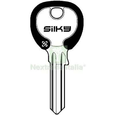 100PZ Chiave Piatta Iseo IE3DZ Silky Silca Ottone Nichelato Mat Ottone — Serrature e cilindri — rif. FERX.VIR8599140
