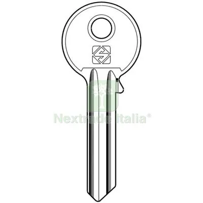 20PZ Chiave Piatta Universale UL055 Silca Ottone Nichelato Mat Ottone — Serrature e cilindri — rif. FERX.VIR8599211 20PZ Chiave Piatta Universale UL055 Silca Ottone Nichelato Mat Ottone — Serrature e cilindri — rif. FERX.VIR8599211