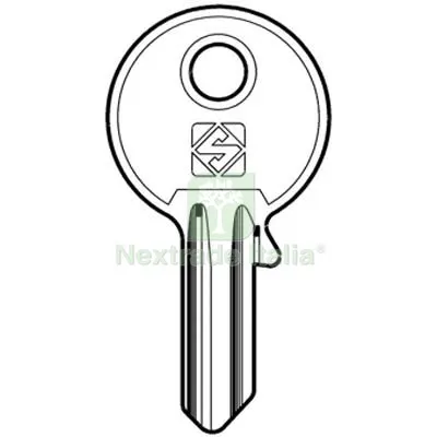 20PZ Chiave Piatta Universale UL056 Silca Ottone Nichelato Mat Ottone — Serrature e cilindri — rif. FERX.VIR8599212 20PZ Chiave Piatta Universale UL056 Silca Ottone Nichelato Mat Ottone — Serrature e cilindri — rif. FERX.VIR8599212